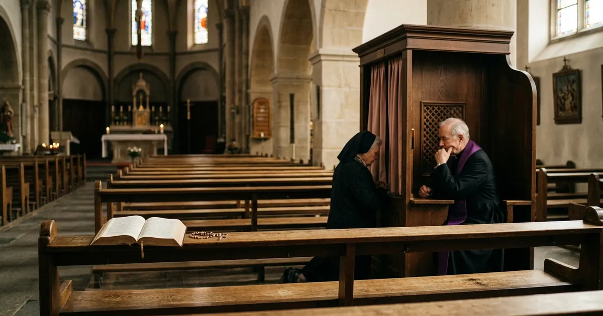 Illustration for Confession to a Priest: The Biblical Case for Reconciliation