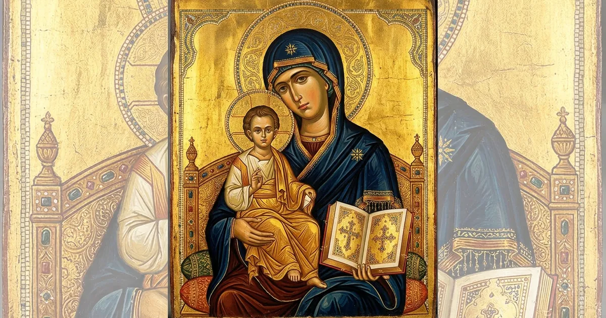 Illustration for Mary, Mother of God (Theotokos): The Title That Protects Christ