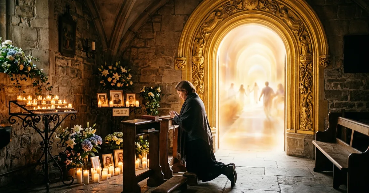 Illustration for Is Purgatory in the Bible? The Catholic Biblical Basis Explained