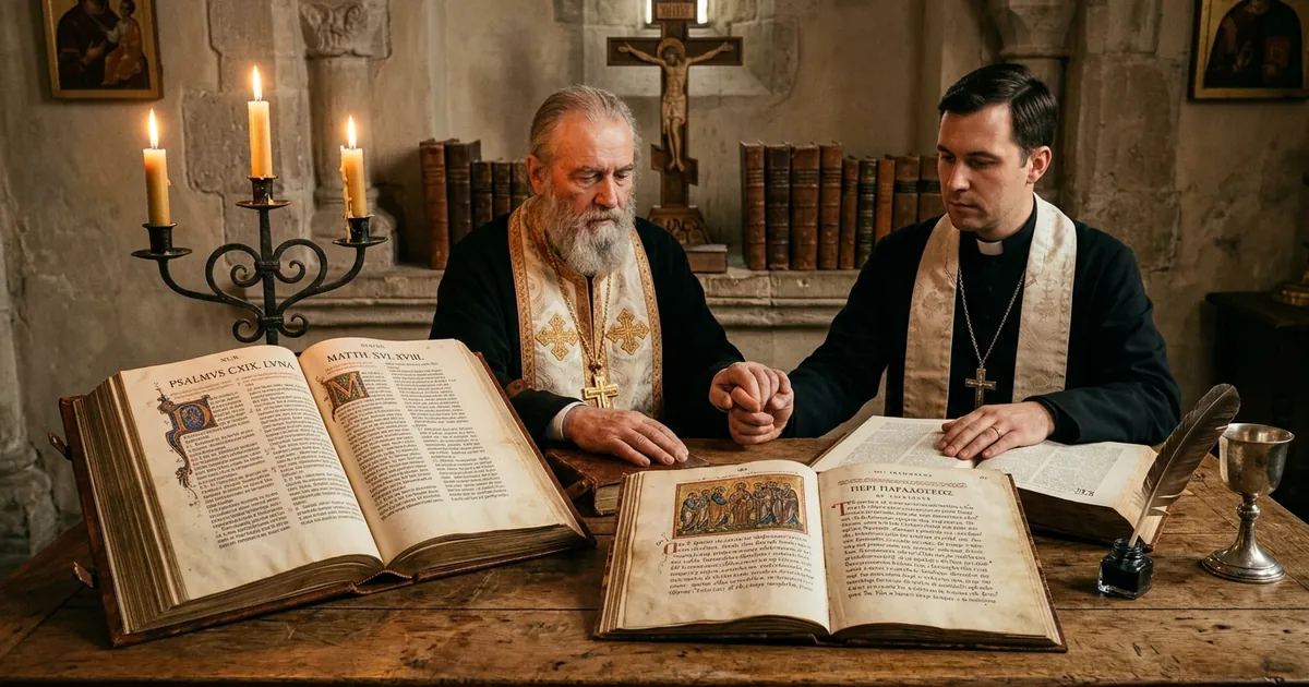 Illustration for Is Sola Scriptura Biblical? Scripture, Tradition, and the Canon