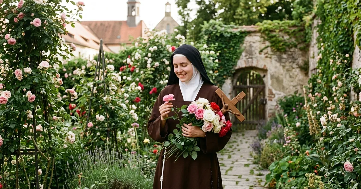 Illustration for Saint Thérèse of Lisieux: The Little Way of Love