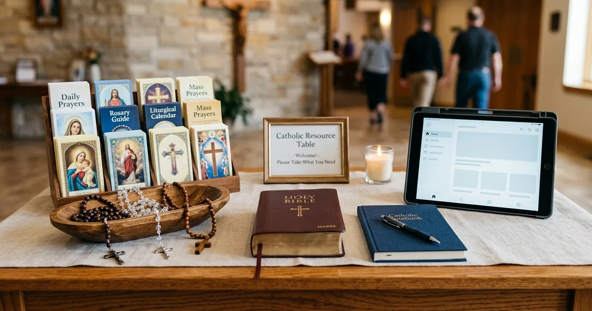 Illustration for Catholic Tools and Resources for the Domestic Church