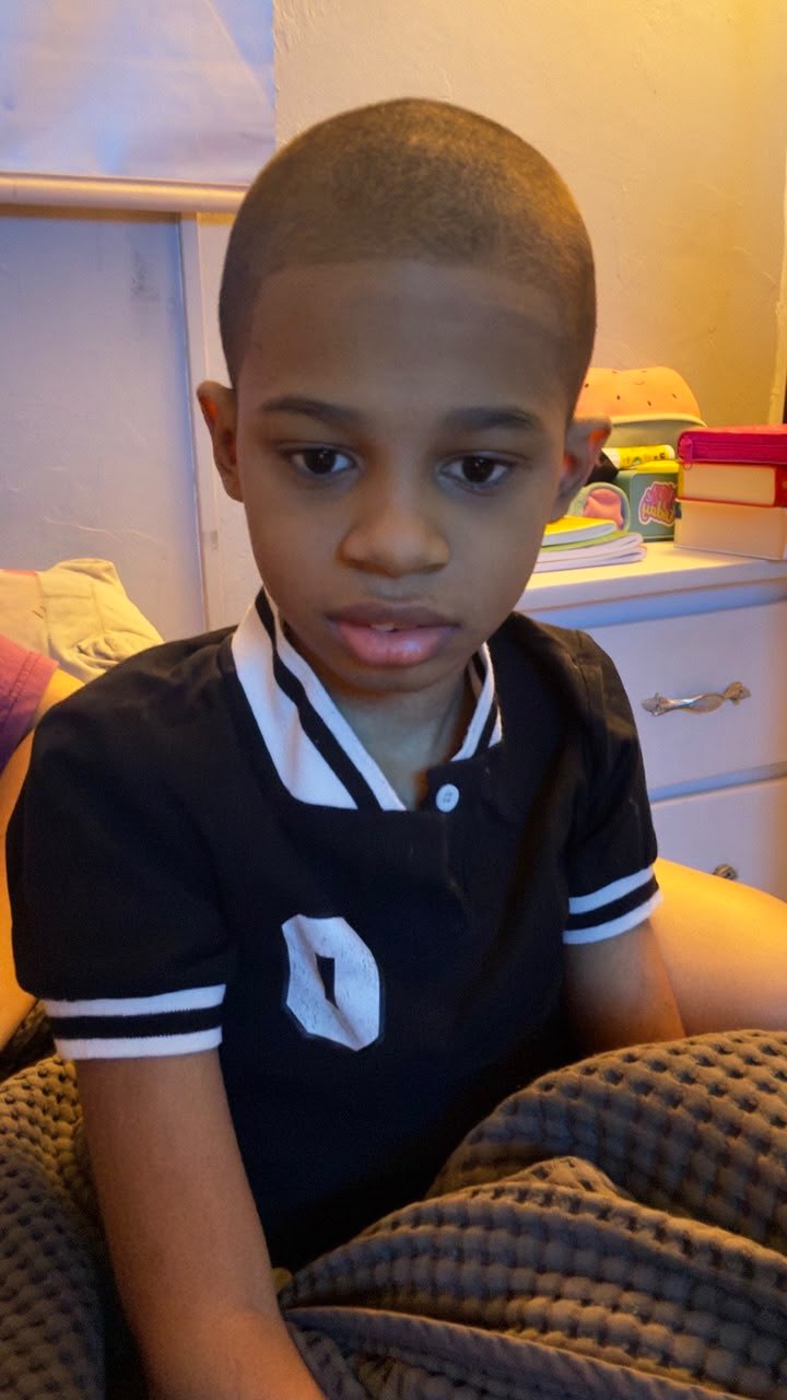 Eliseo, a child featured in this family support campaign