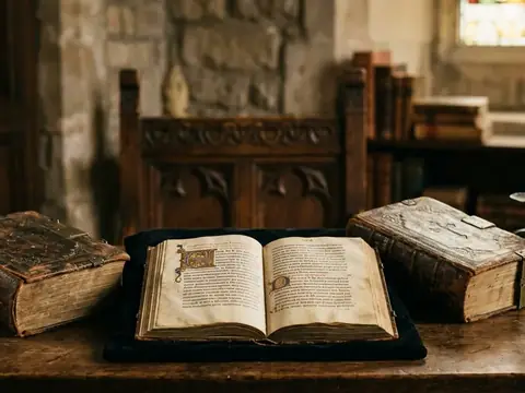 Illustration for Catholic Bible vs. Protestant Bible: 73 vs. 66 Books Explained