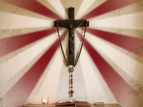 Illustration for The Chaplet of Divine Mercy: Praying in the Hour of Great Mercy