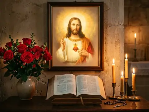 Illustration for Novena to the Sacred Heart of Jesus