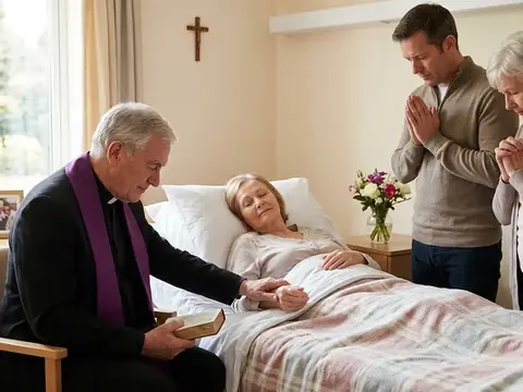 Illustration for Sacraments: Catholic Prayers and Guides