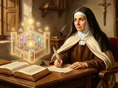 Illustration for Saint Teresa of Ávila: The Interior Castle and Prayer as Friendship