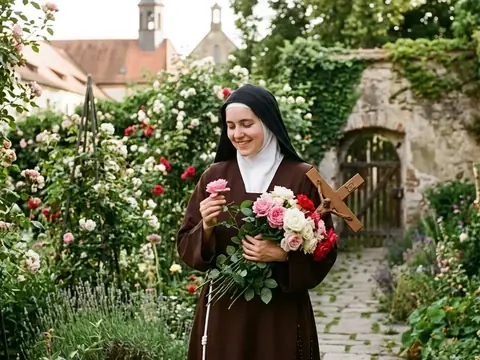 Illustration for Saint Thérèse of Lisieux: The Little Way of Love