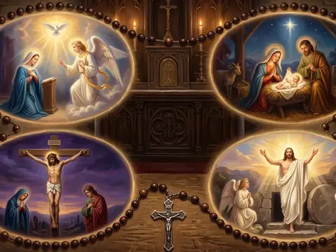 Illustration for Prayer After the Rosary