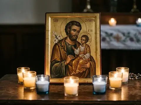 Illustration for The Seven Sorrows and Seven Joys of Saint Joseph
