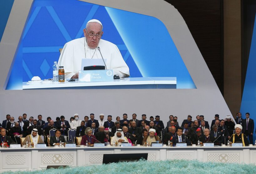 Pope: Religions must be purified of extremism, self-righteousness