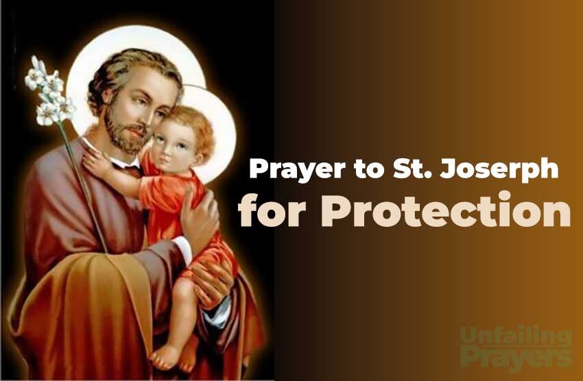 prayer to st joseph for protection